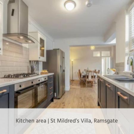 St Mildreds Villa, Ramsgate Royal Harbour, Kent Extérieur photo