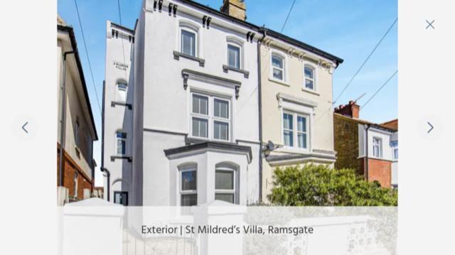 St Mildreds Villa, Ramsgate Royal Harbour, Kent Extérieur photo
