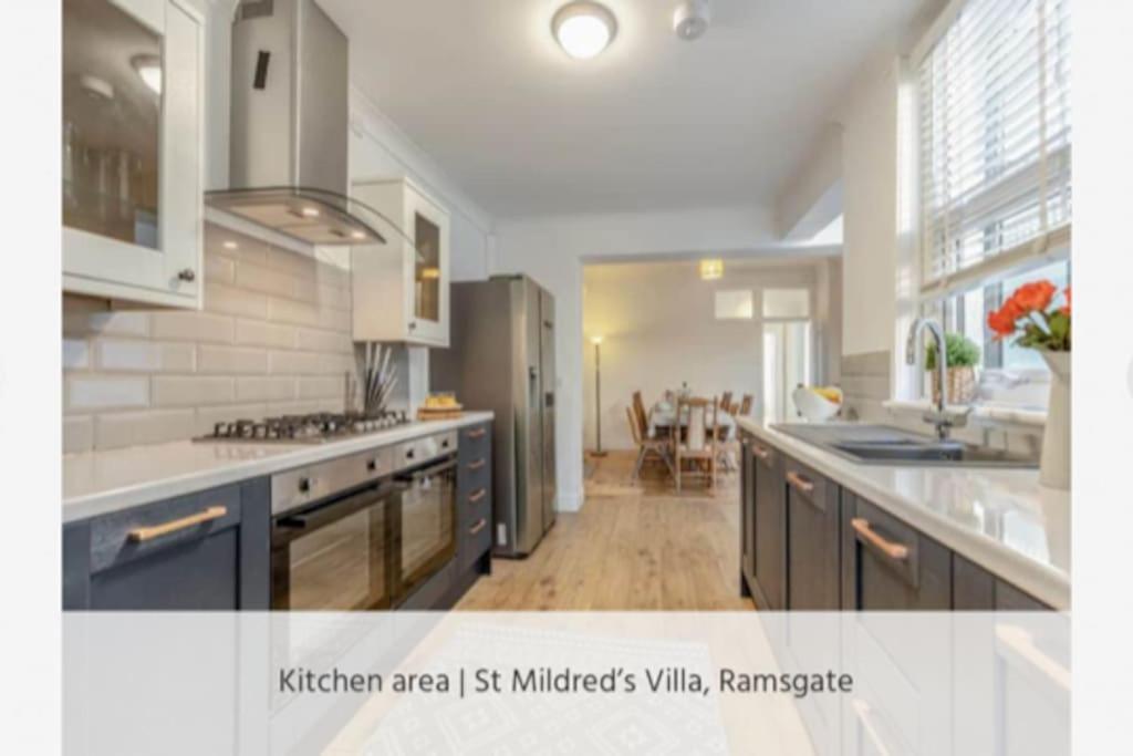 St Mildreds Villa, Ramsgate Royal Harbour, Kent Extérieur photo