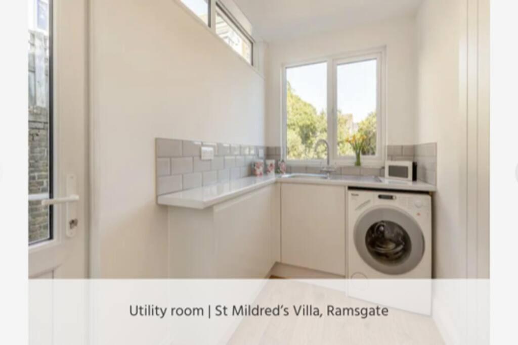 St Mildreds Villa, Ramsgate Royal Harbour, Kent Extérieur photo