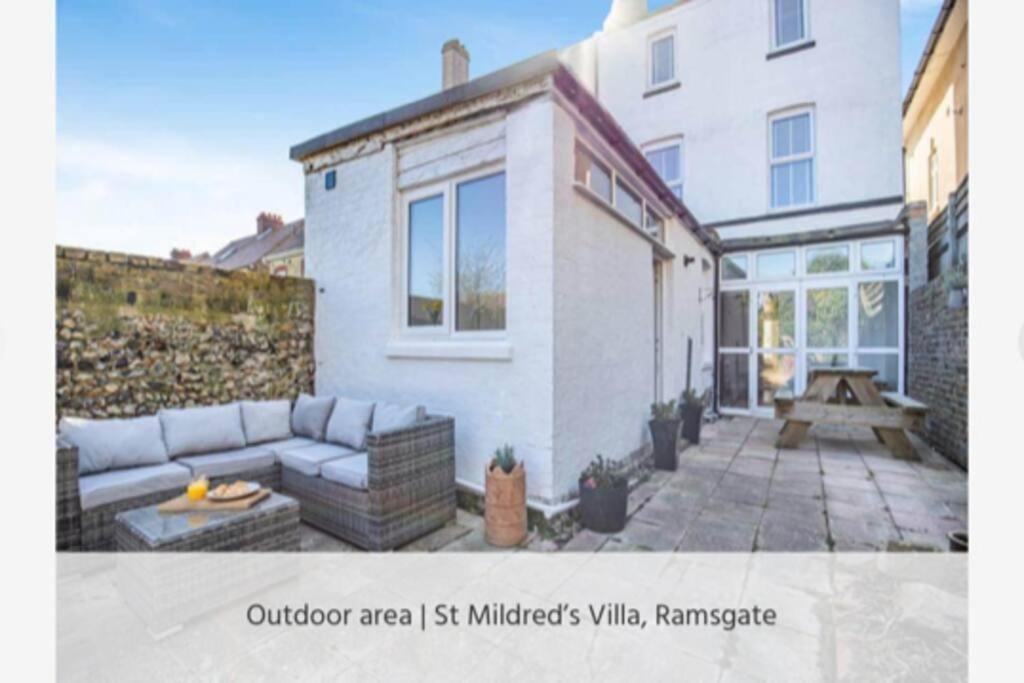 St Mildreds Villa, Ramsgate Royal Harbour, Kent Extérieur photo