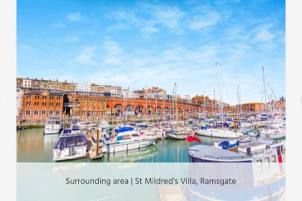 St Mildreds Villa, Ramsgate Royal Harbour, Kent Extérieur photo