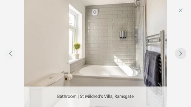 St Mildreds Villa, Ramsgate Royal Harbour, Kent Extérieur photo